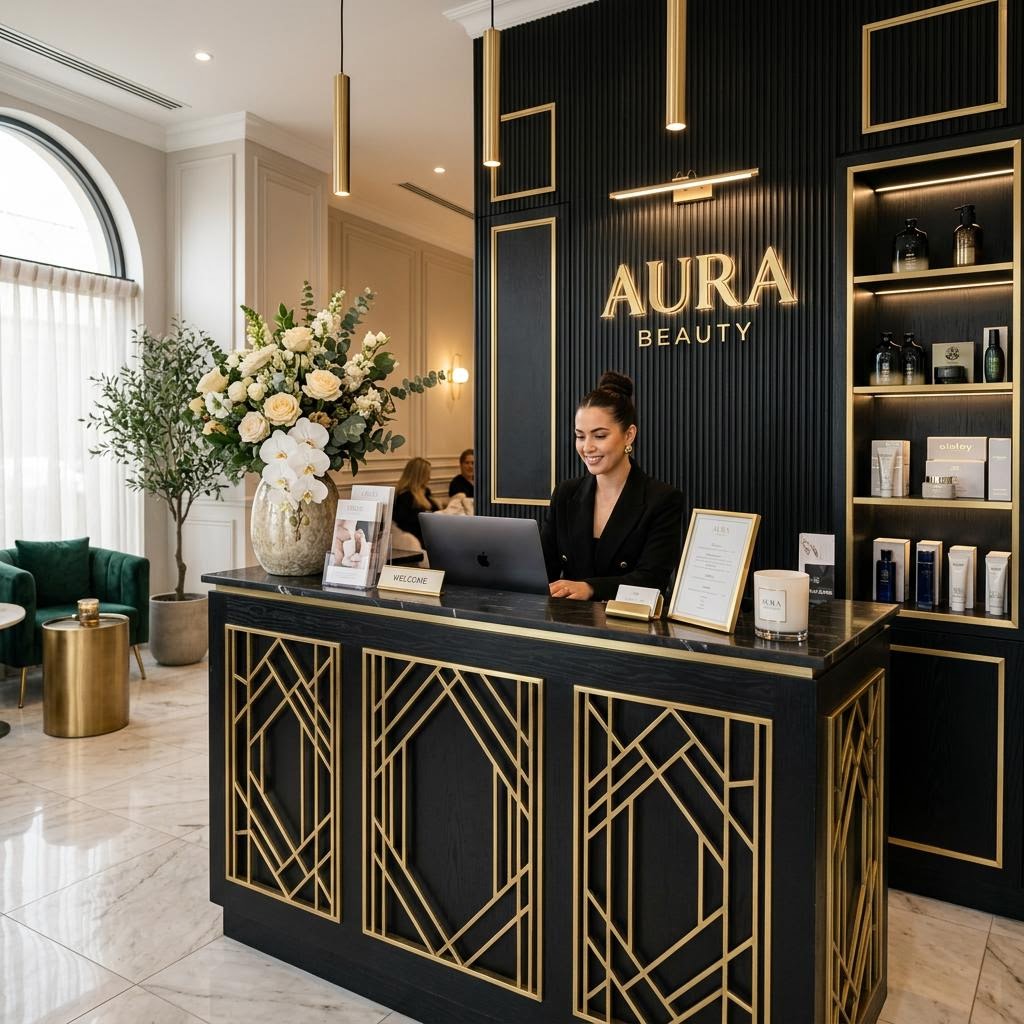D'Miras salon interior
